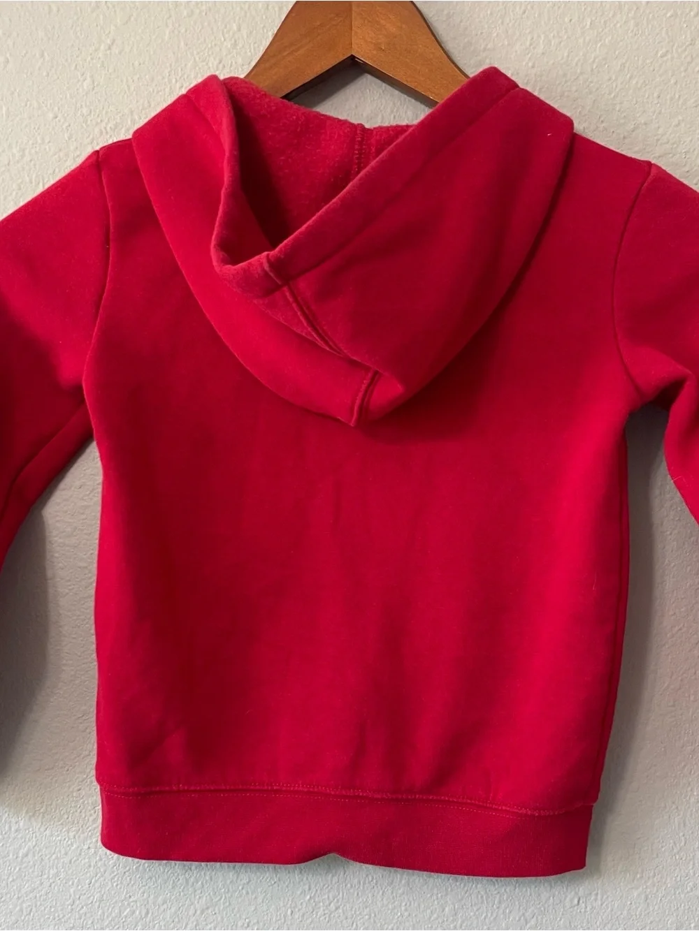 Jordan Jumpman Boys Red Full Zip Fleece Hoodie Jacket 4T